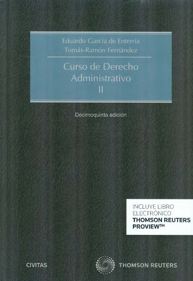 Curso De Derecho Administrativo II | Biblioteca De Derecho Y Ciencias ...