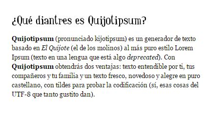 quijotipsum