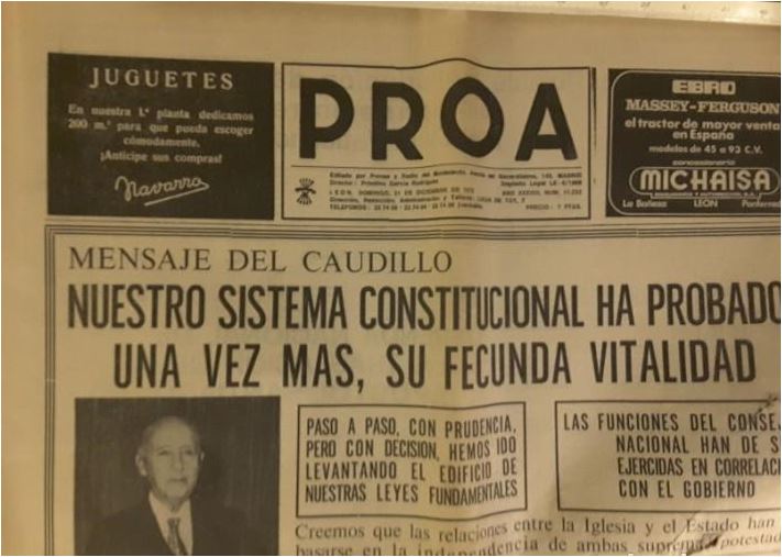 Proa —renombrado La Hora Leonesa en 1975— fue un periódico español editado en León entre 1936 y 1984.